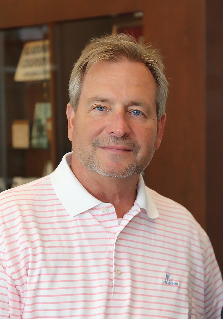 Gary Smith, CEO, PowerSouth Energy, Cooperative looks to camera. 